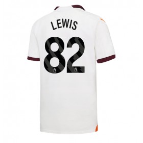 Manchester City Rico Lewis #82 Borta Kläder 2023-24 Kortärmad